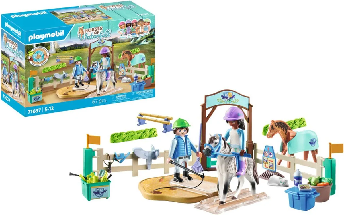 Playmobil Horses of Waterfall Moderne Paardrijschool 71637 - Multicolor - afbeelding 6 van 6
