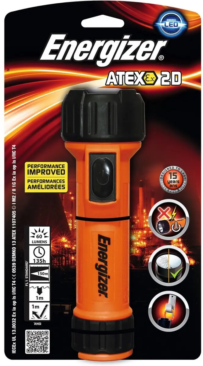 Energizer ATEX Zaklamp 150lm