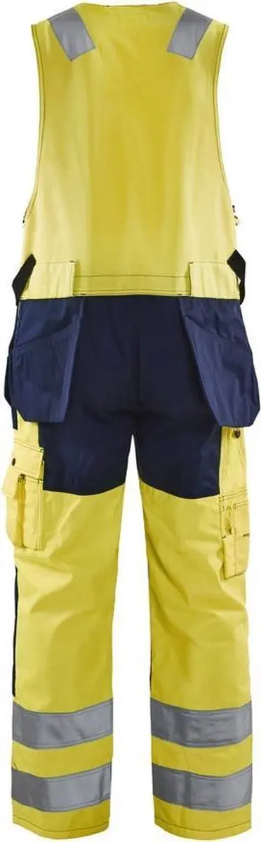 Blåkläder Amerikaanse Overall High Vis 2653-1804 60 - Geel/Blauw - afbeelding 6 van 6