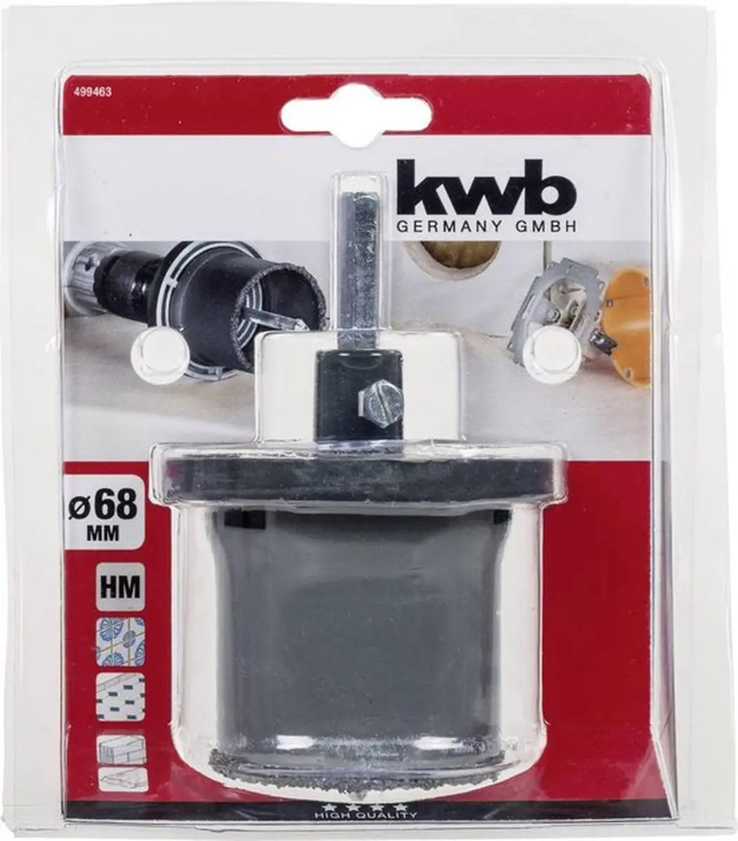KWB 68 T55SB Gatenzaagset 68mm - Metaal