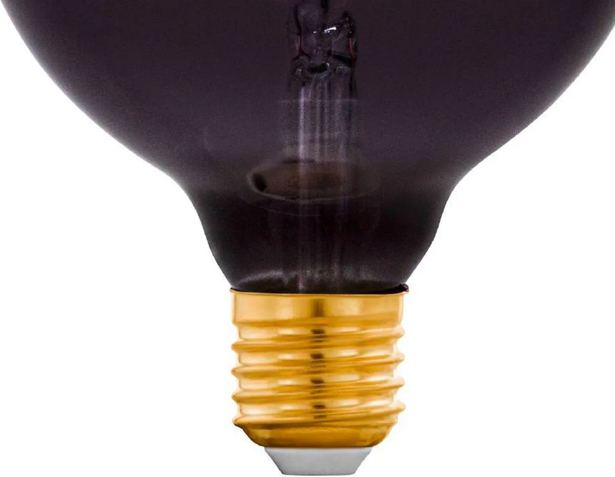 Eglo LED Lamp E27 4W - Ø12cm - Paars - 1800K Dimbaar