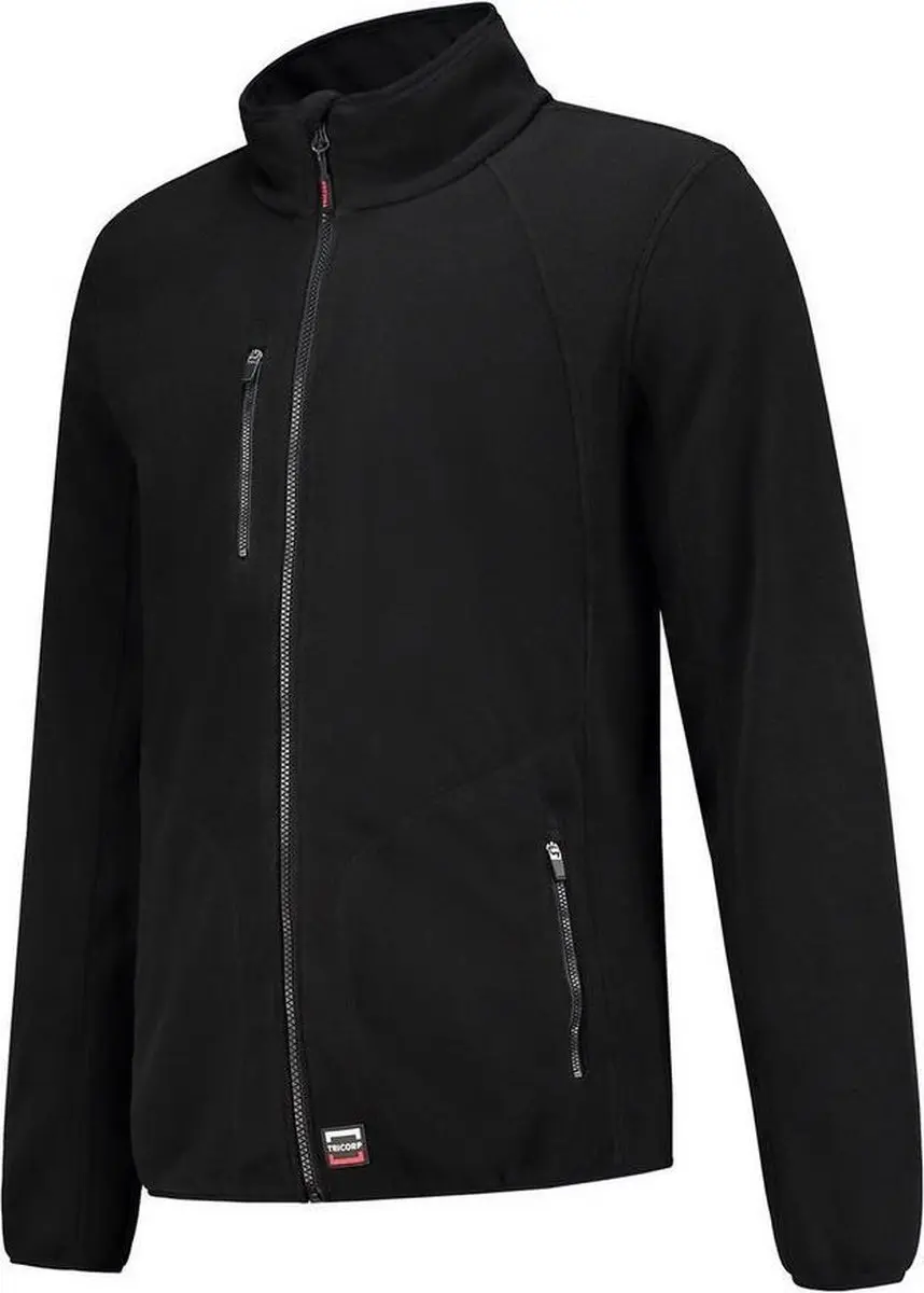 Tricorp 301012 Sweatvest Fleece Luxe - Zwart XL