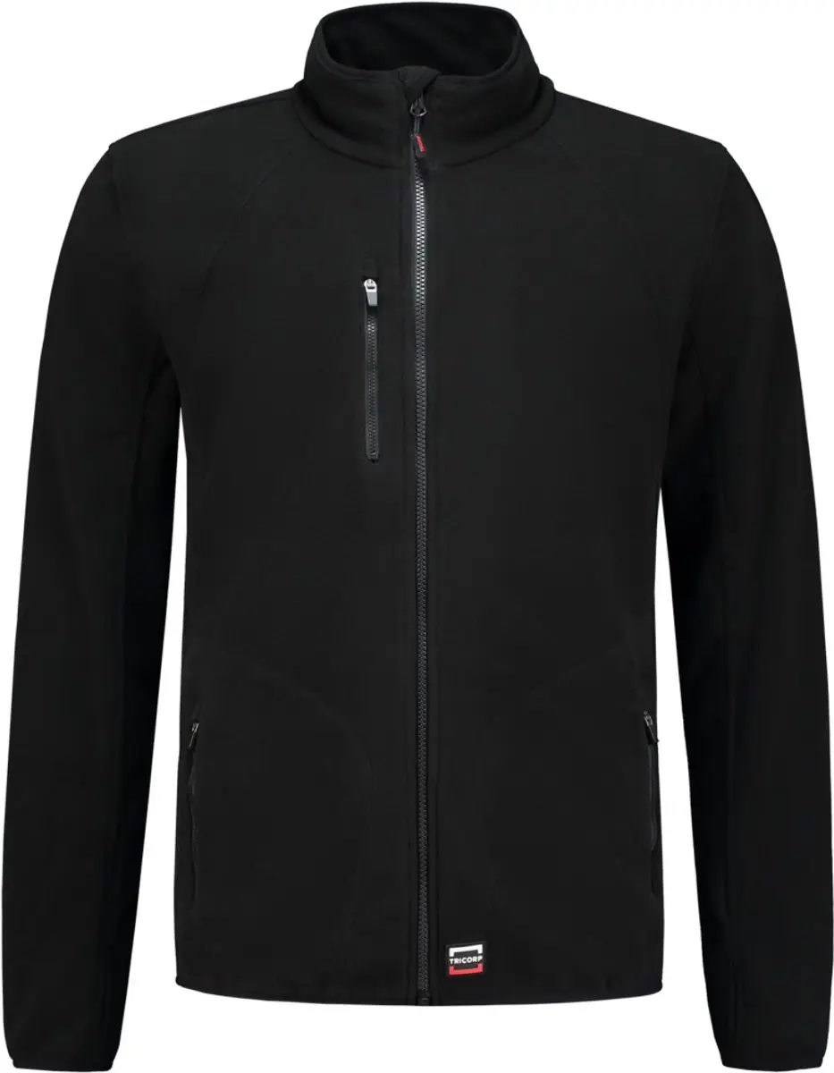 Tricorp 301012 Sweatvest Fleece Luxe - Zwart XL
