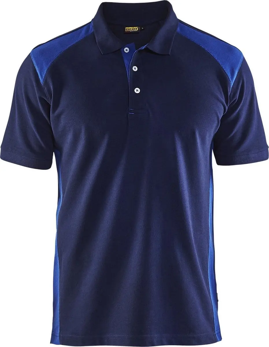Blåkläder Poloshirt Piqué 3324-1050 - Medium Grijs/Zwart