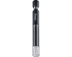 KWB 500308 Tegelboor 8mm - Zeskant schacht