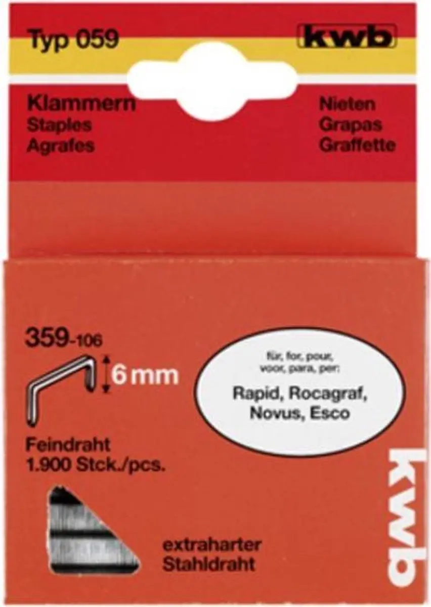 KWB Nieten Hard Type 059C