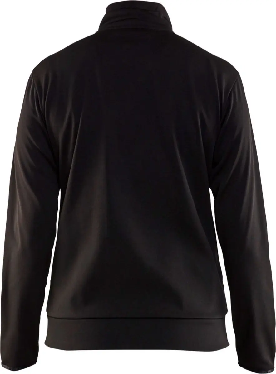 Blåkläder 3394-2526 Dames Service Sweatshirt - Zwart/Donkergrijs S