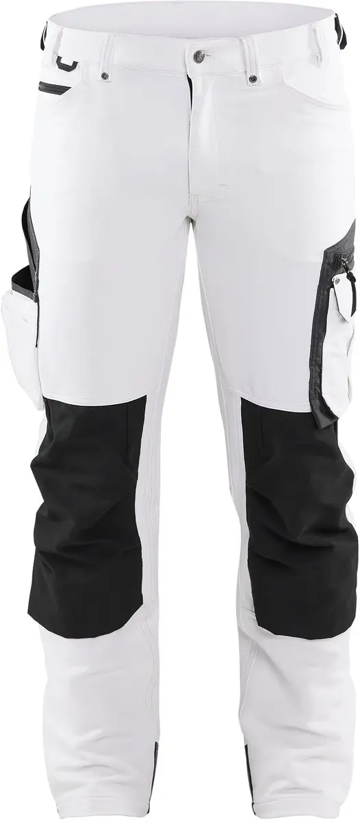 Blåkläder Schildersbroek 1089-1645 - Wit/Donkergrijs