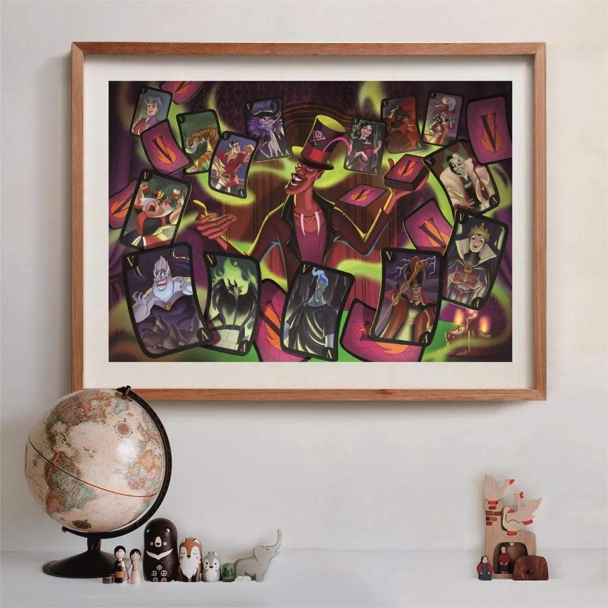 Clementoni Disney Villains Puzzle 1500 Stuks - Multikleur
