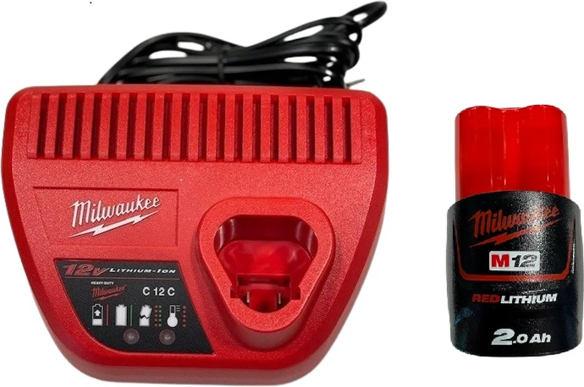 Milwaukee M12 NRG-201 Accu 2.0Ah