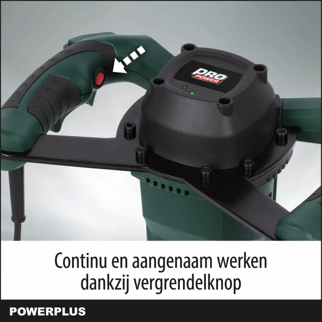 Powerplus POWP6040 Beton/Verfmixer 1800W