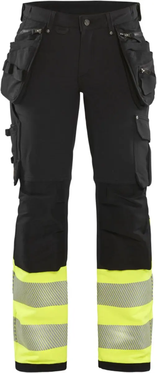 Blåkläder Dames High Vis Werkbroek 7193-1642