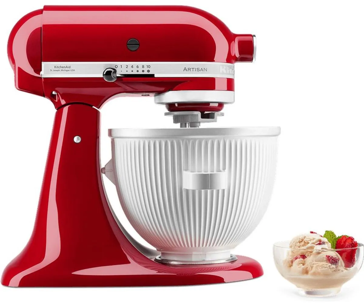 KitchenAid 5KSMICM IJsmachine - 1.9L - Wit - afbeelding 6 van 6