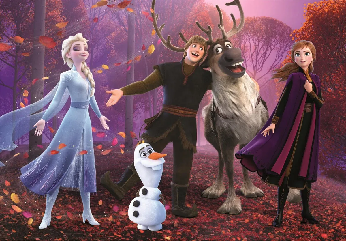 Clementoni Frozen Disney Puzzel 104 Stukjes - Multicolor