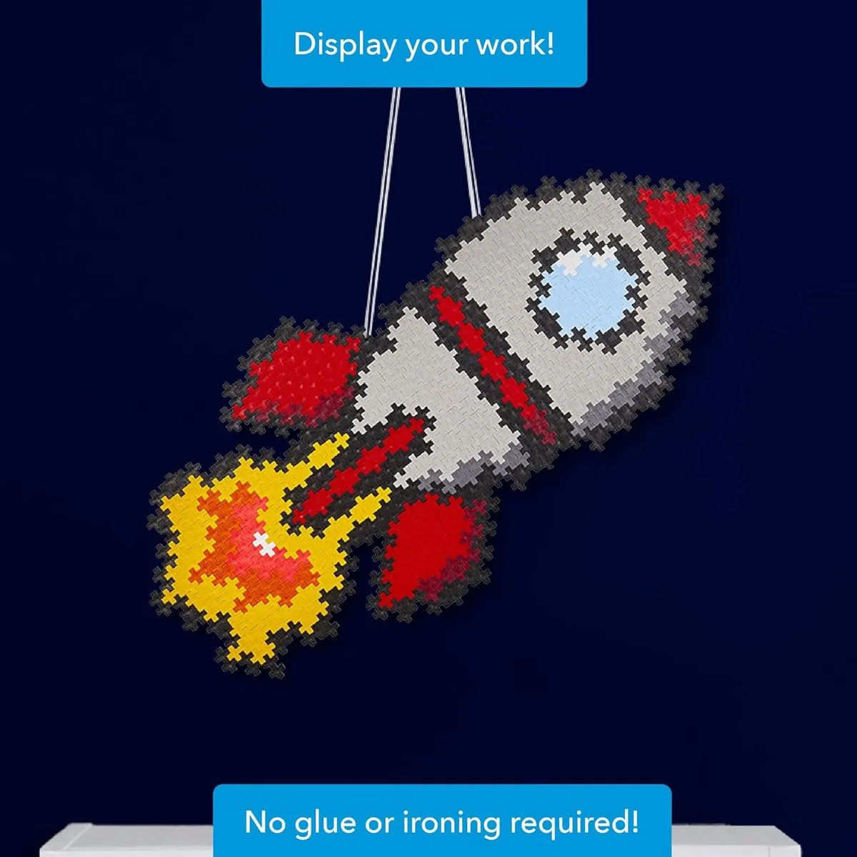 Plus-Plus Puzzle by Number Raket 500 Stuks