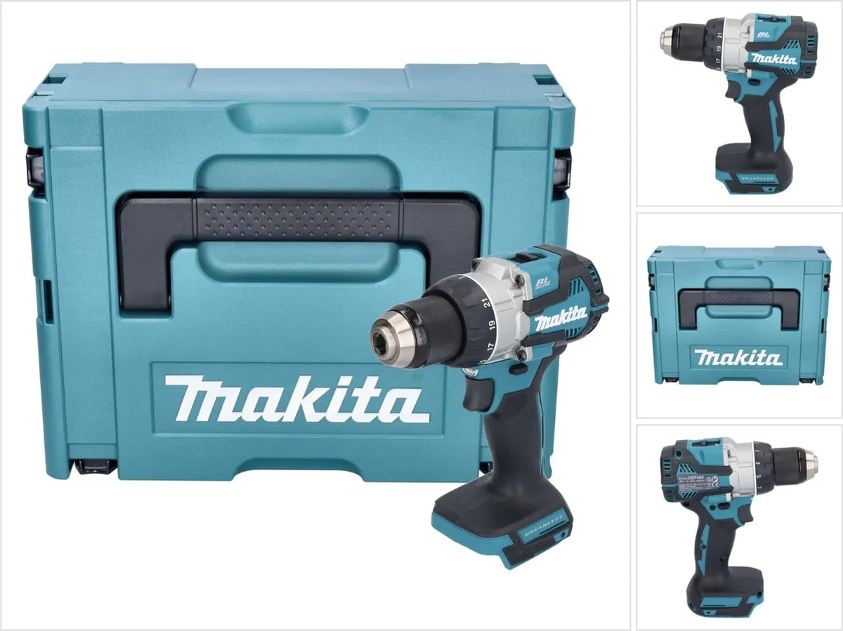 Makita DDF489ZJ Accuboormachine 18V 73Nm Brushless