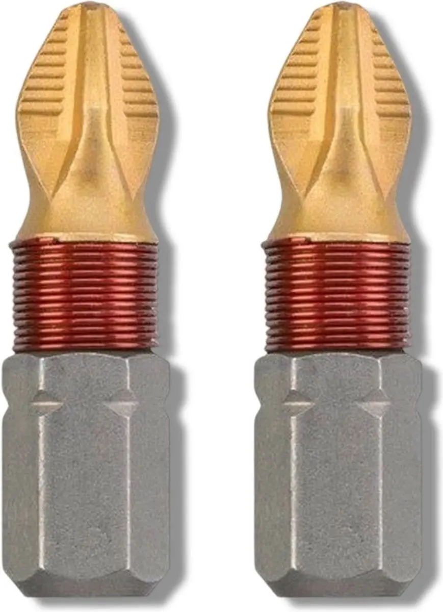 KWB 2 Titaan Bits PH1 25mm - 2 Stuks
