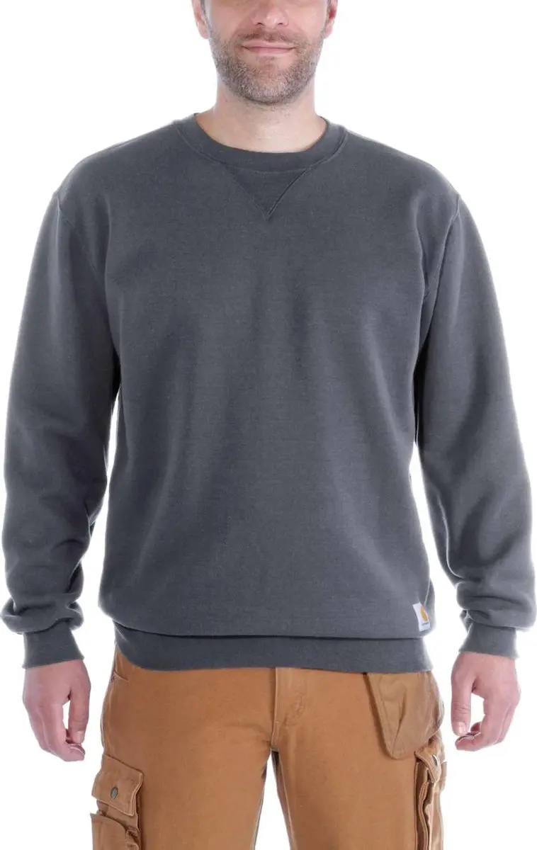 Carhartt K124 Loose Fit Midweight Crewneck Sweatshirt - Donkergrijs XL