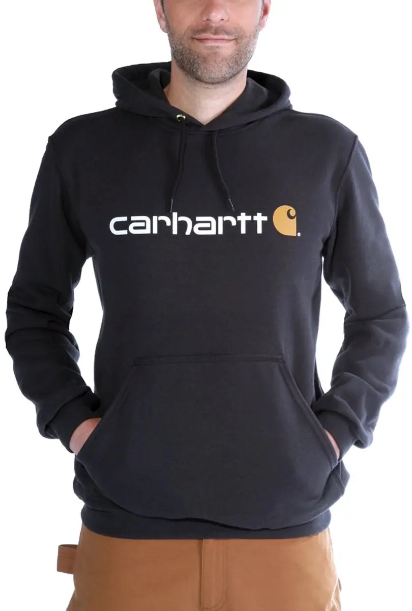 Carhartt Loose Fit Logo Graphic Sweatshirt - Lichtgrijs L