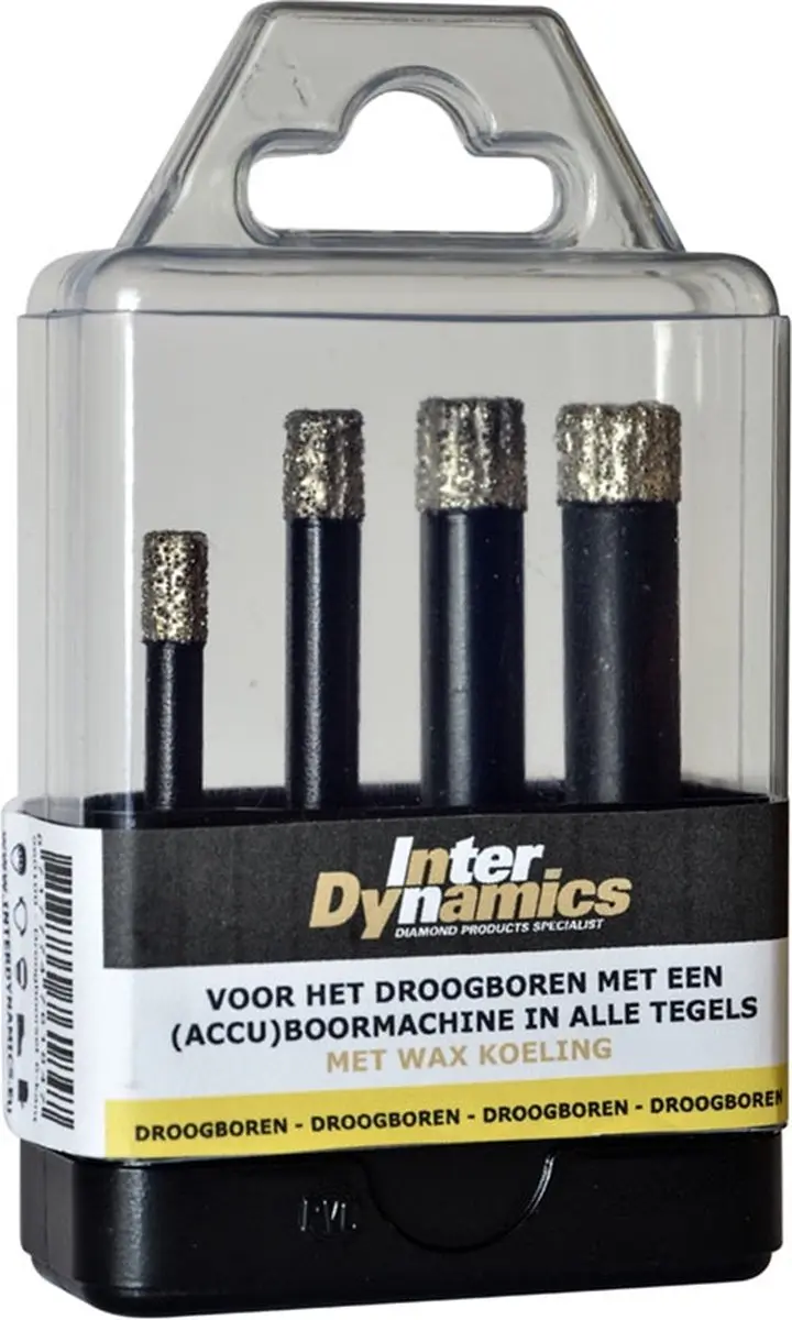 InterDynamics Tile Power Diamant Tegelborenset 6kt