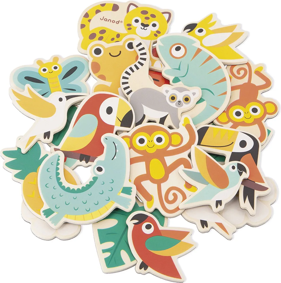Janod Tropik Magneetset 24-delig - 8274
