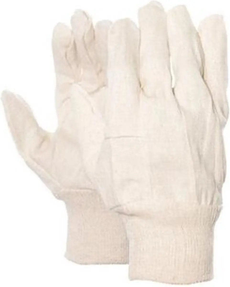 Oxxa Schilders Handschoenen Katoen - Wit - L