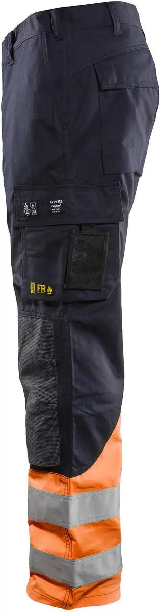 Blåkläder Multinorm Inherent Werkbroek 1488-1513 - 60 - Marineblauw/Oranje