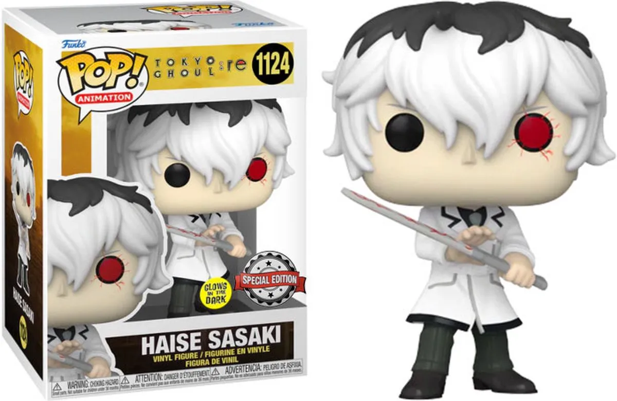 Funko Pop! Tokyo Ghoul:re Haise Sasaki Glow in the Dark