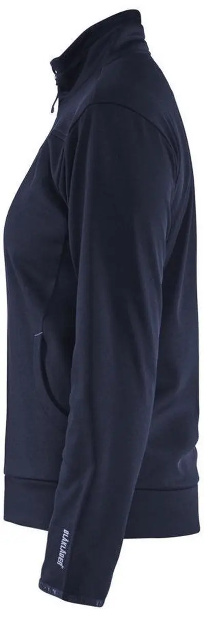 Blåkläder Dames Service Sweatshirt 3394-2526 - XS - Donker marineblauw/Zwart