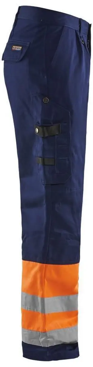 Blåkläder Werkbroek High Vis 1584-1860 92 - Oranje/Marineblauw