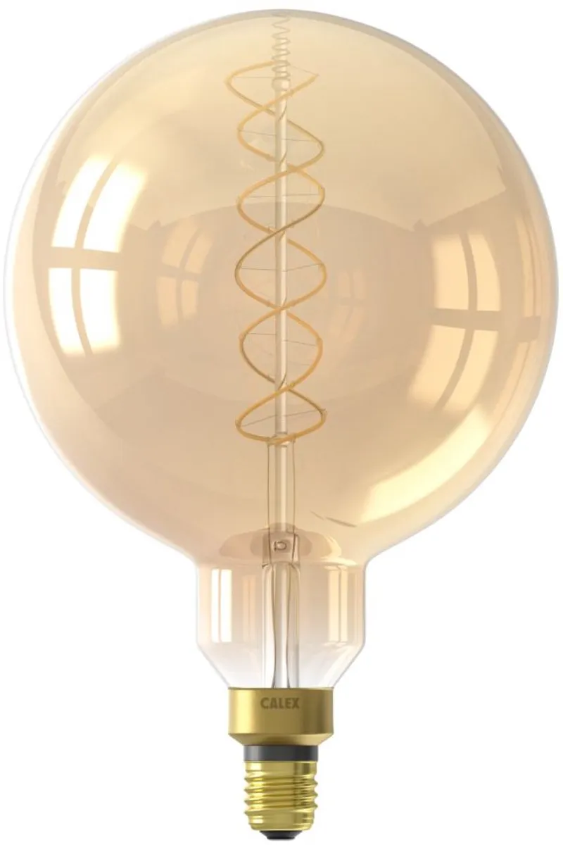 Calex LED Flex MegaGlobe E27 4W 200lm Goud 2100K Dimmable