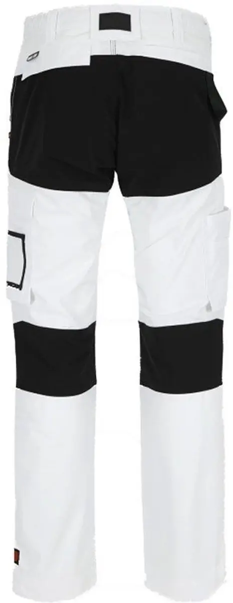 Herock Hector Werkbroek Experts 50 - Wit/Zwart