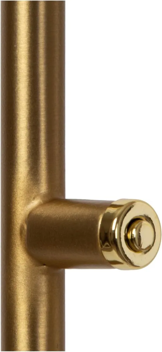 Lucide AARON LED Leeslamp 12W - Mat Goud/Messing