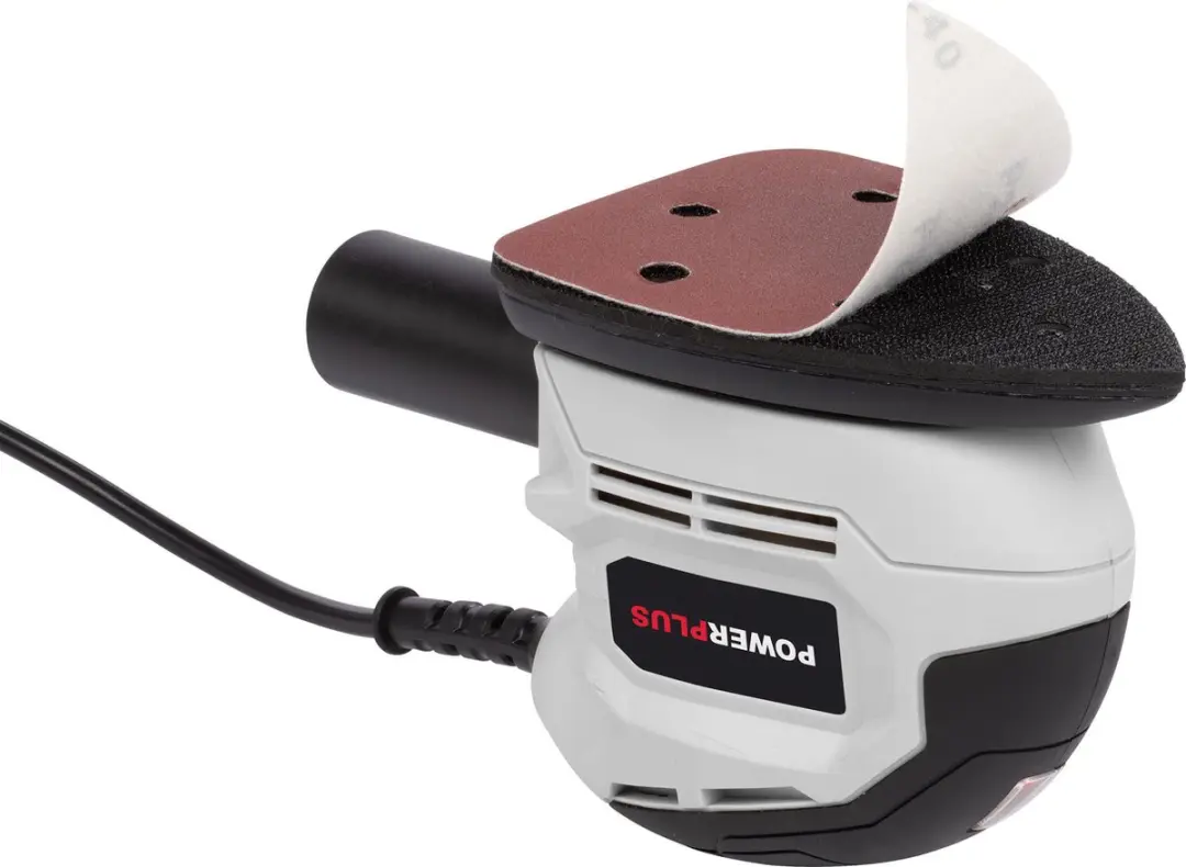 Powerplus POWC40200 Handpalmschuurmachine 130W - met stofzuigeraansluiting