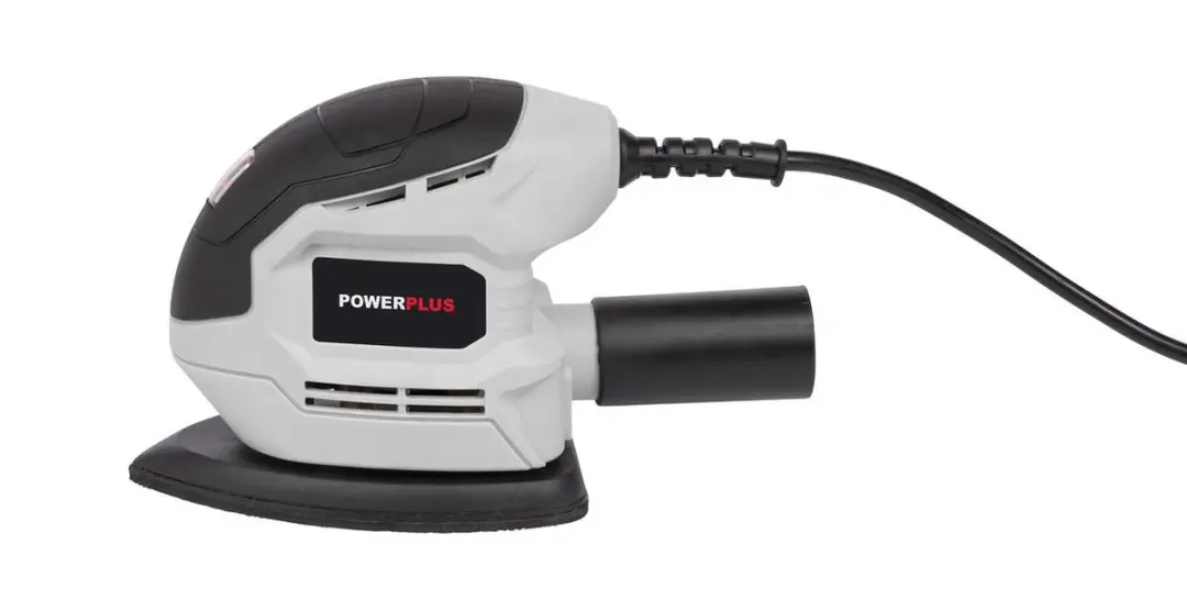 Powerplus POWC40200 Handpalmschuurmachine 130W - met stofzuigeraansluiting