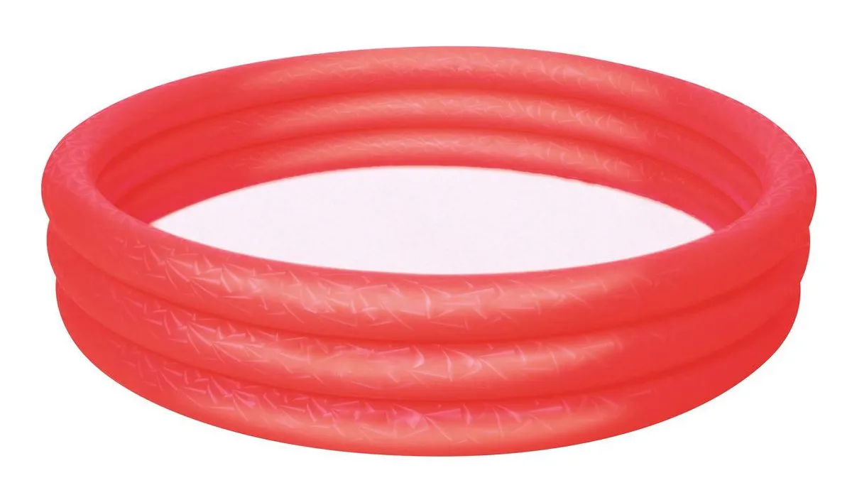 Bestway 3-Rings Zwembad 183x33cm - 51027 Blauw/Rood/Groen
