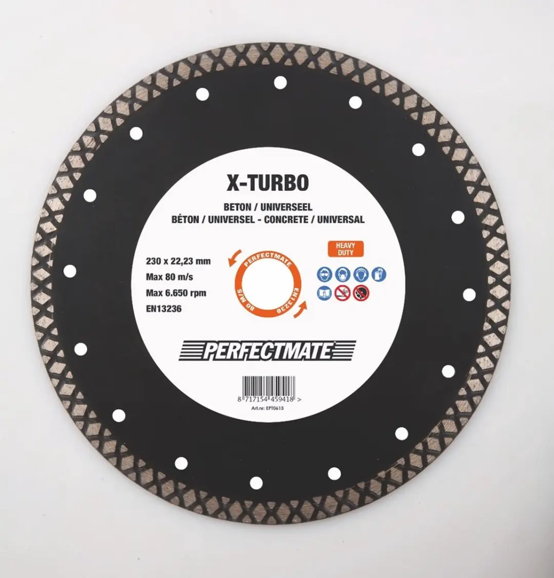 InterDynamics Diamantzaag Perfectmate 125mm X-Turbo EPT0612
