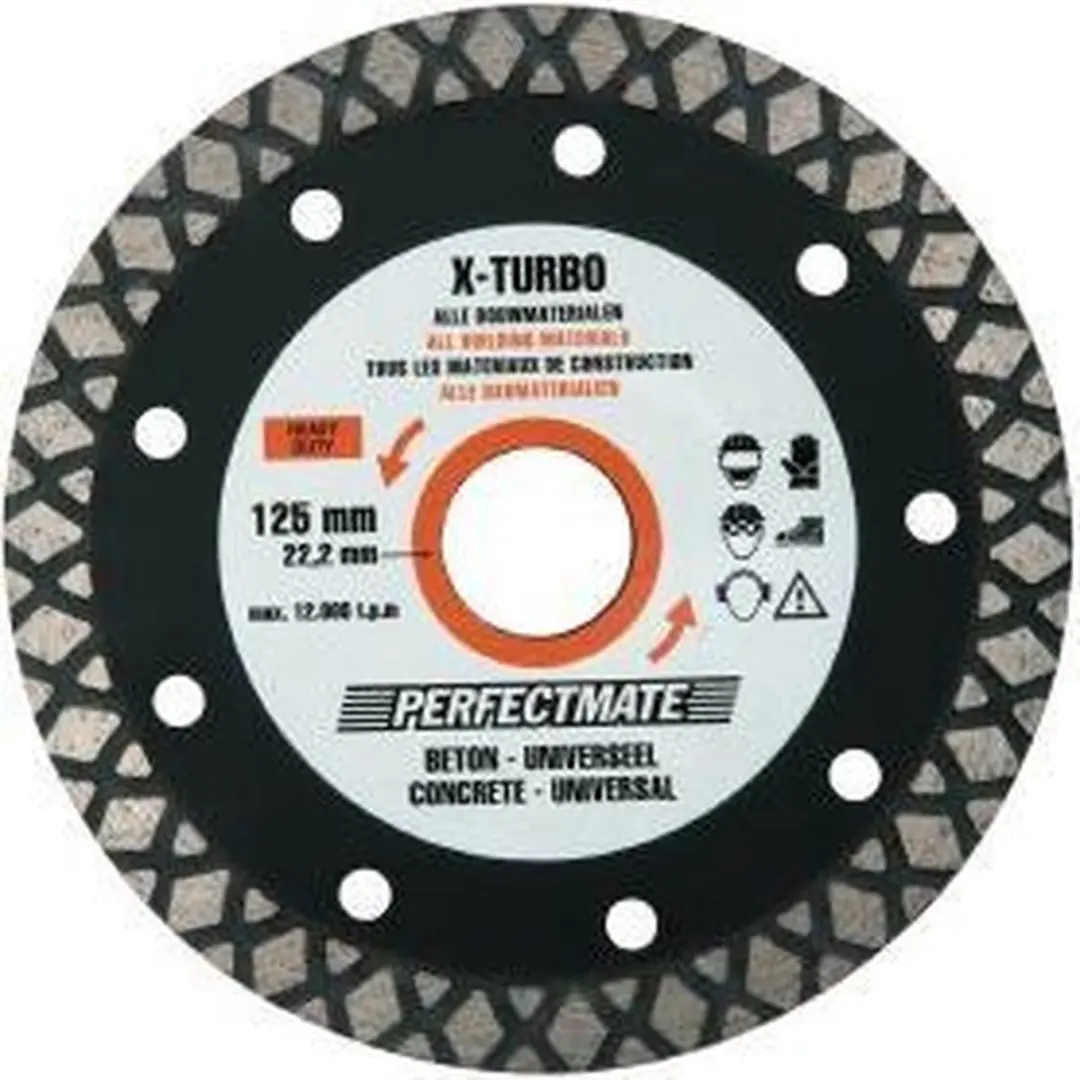 InterDynamics Diamantzaag Perfectmate 125mm X-Turbo EPT0612
