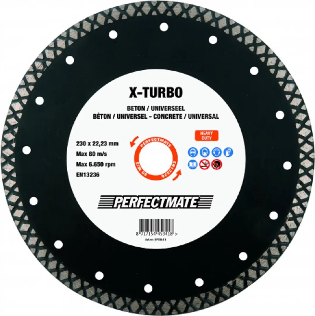 InterDynamics Diamantzaag Perfectmate 125mm X-Turbo EPT0612