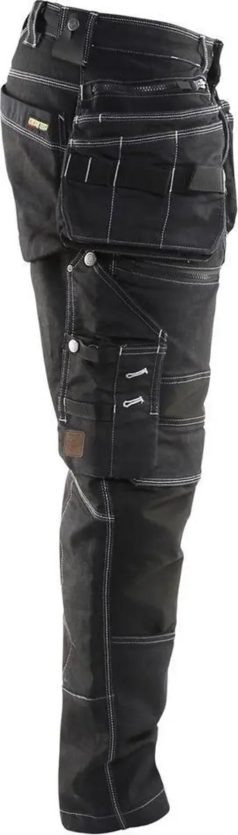 Blåkläder Werkbroek X1900 1990-1141 - Stretch - Marineblauw/Zwart - 152 - afbeelding 6 van 6