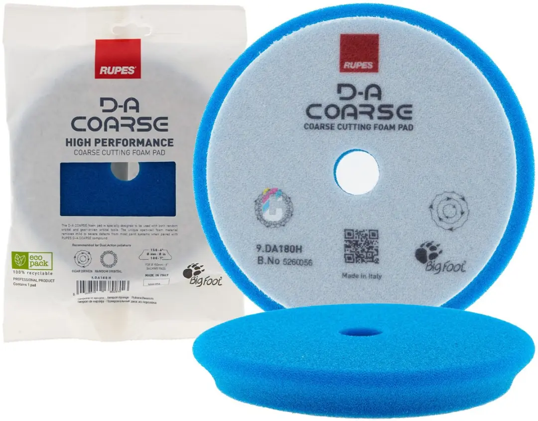 Rupes D-A Coarse Polijstschijf 150mm - Foam