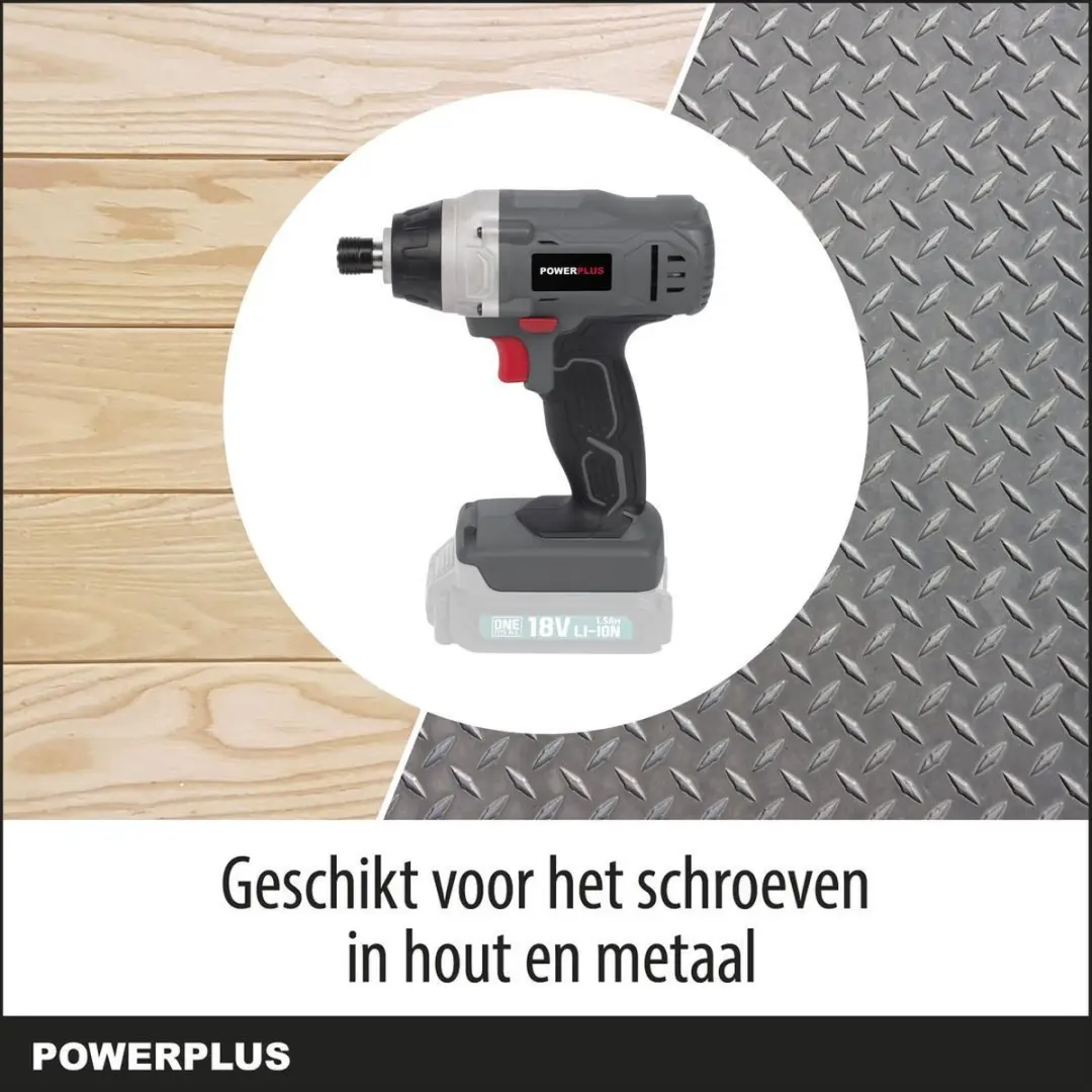 Powerplus POWEB2010 Accu Schroefmachine 18V - 80Nm