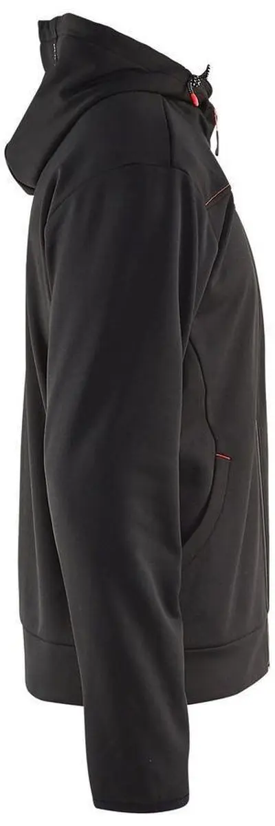 Blåkläder Hoodie 3363-2526 - Zwart/Rood S