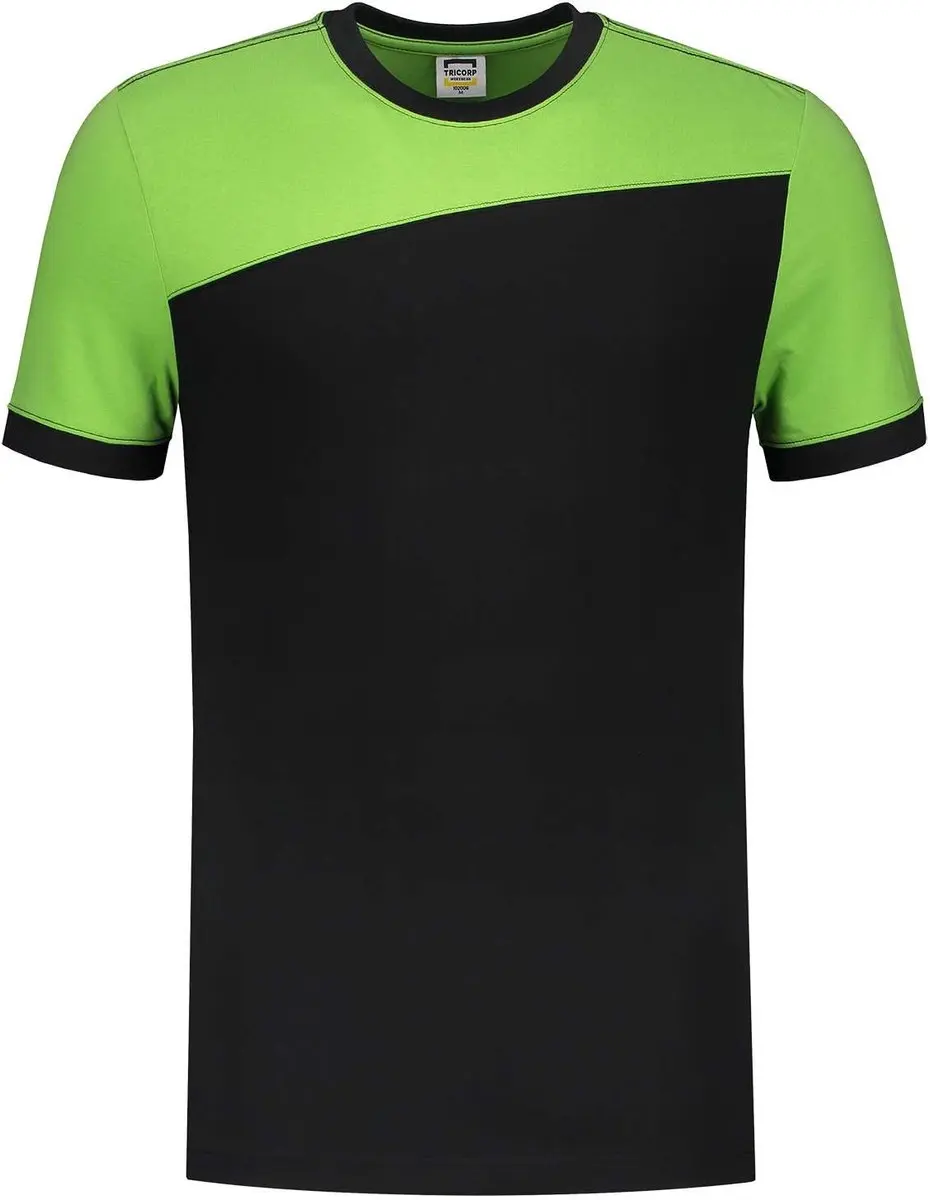 Tricorp T-shirt Bicolor Naden 102006 - S - Koningsblauw/Navy