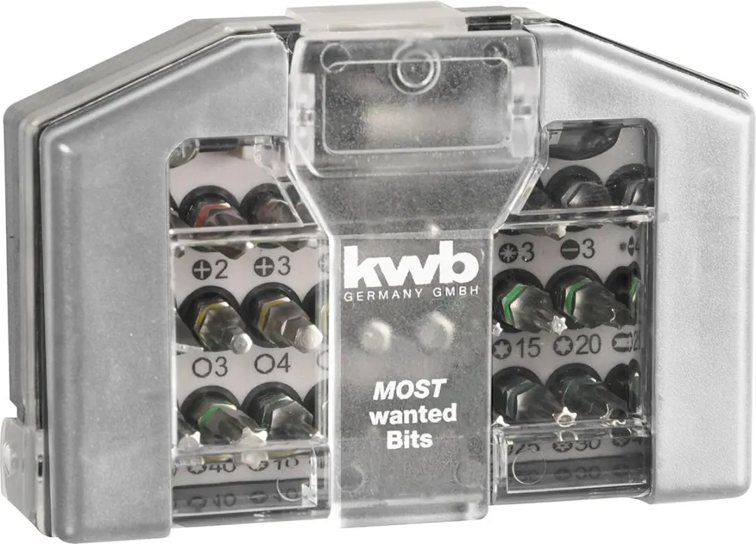 KWB Most Wanted Bitbox 32-delig - Snelwisselbithouder met magneet
