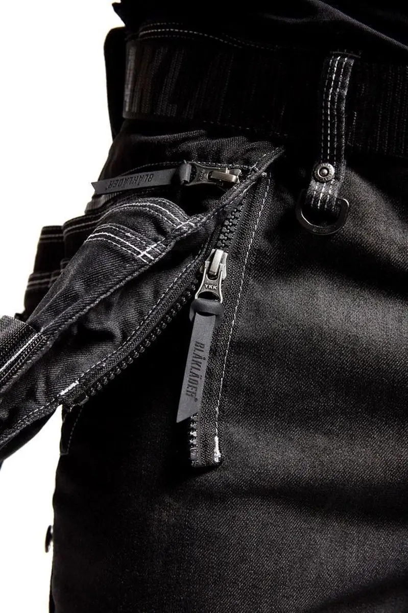 Blåkläder X1900 Korte Werkbroek - Navy/Zwart - Maat 48