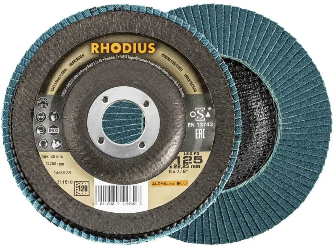 Rhodius 211518 Lamellenschijf RVS