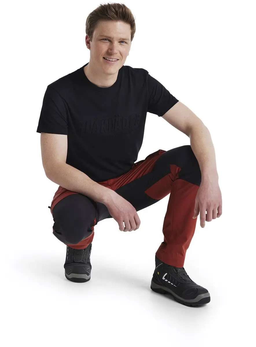 Blåkläder Service Werkbroek 1459-1845 - Gebrand rood/Zwart - Maat 46