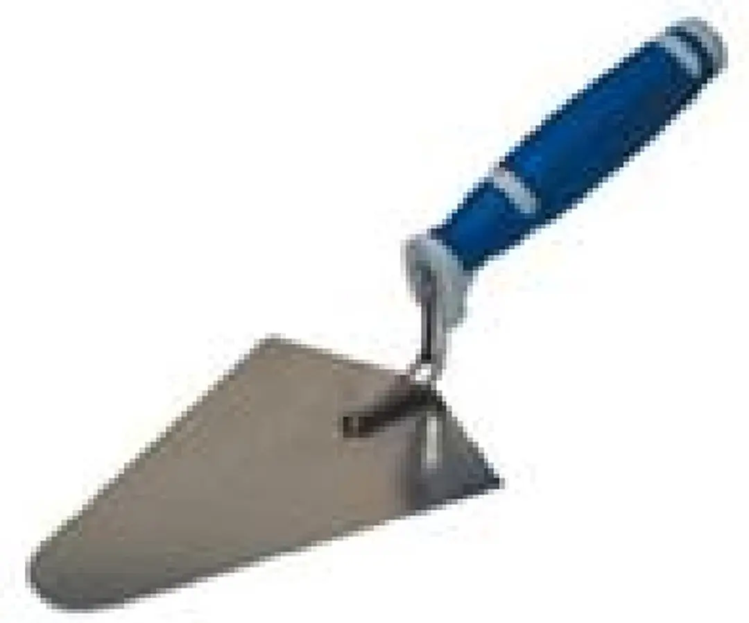 Super Prof Eco Punttroffel 160mm RVS - Blauw/Zilver