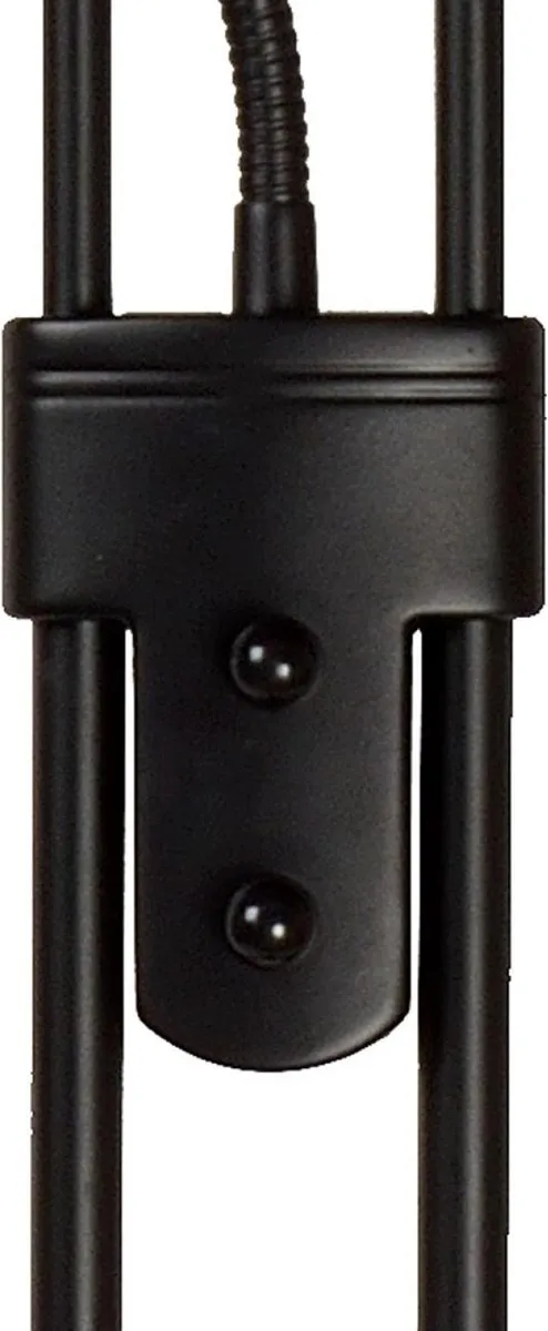 Lucide Champion-LED Leeslamp Ø30cm - Zwart